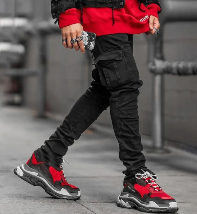 Pantalon cargo homme