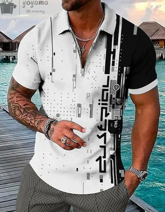 Polo grande taille homme