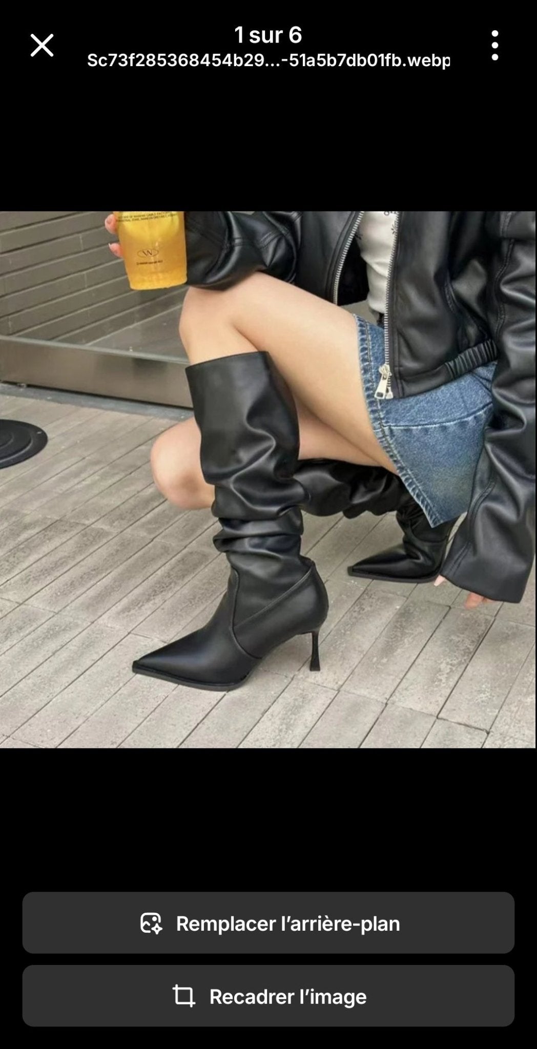 Bottes hautes pour femme - Zone shopping