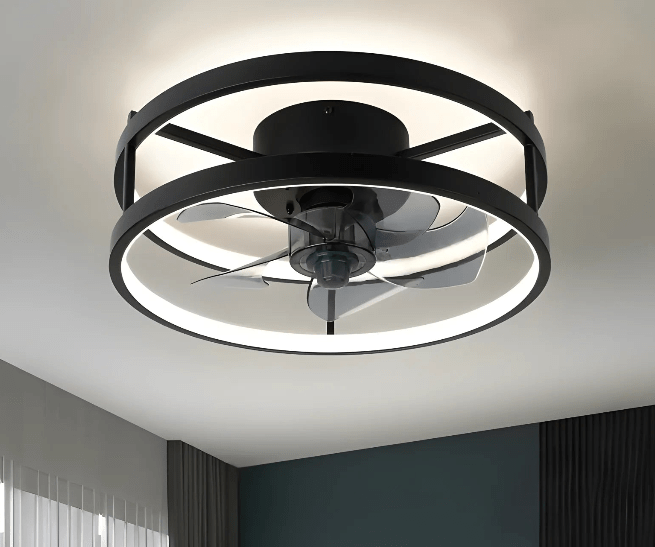 Eclairage et ventilateurs de plafond - Zone shopping