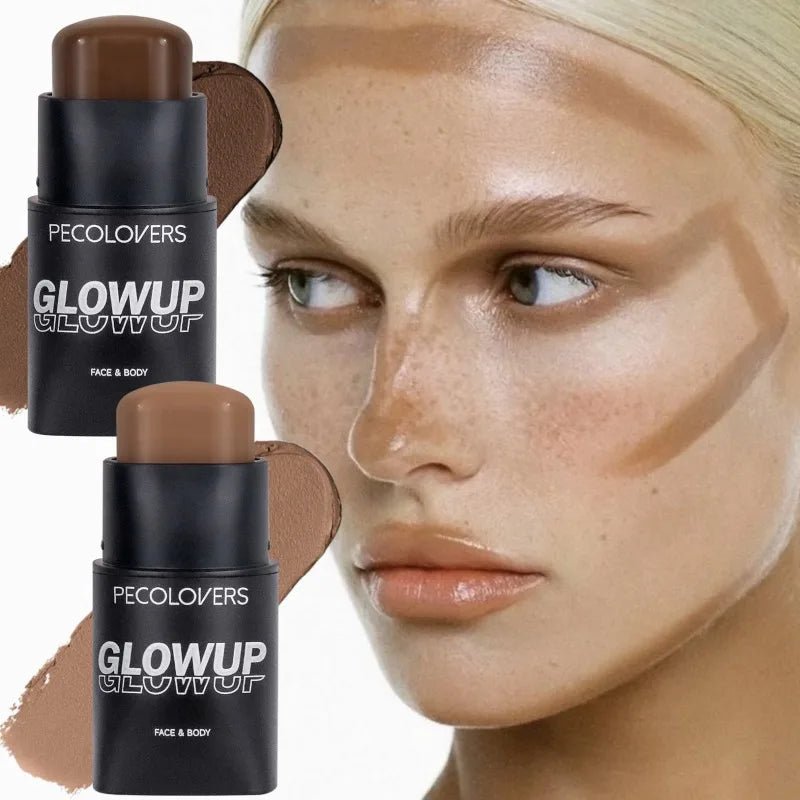 1 pièce couvre les cernes et les marques d'acné, bâton correcteur, ombre corporelle, ombre de nez, bâton de Contour pour créer un maquillage impeccable - Zone shopping