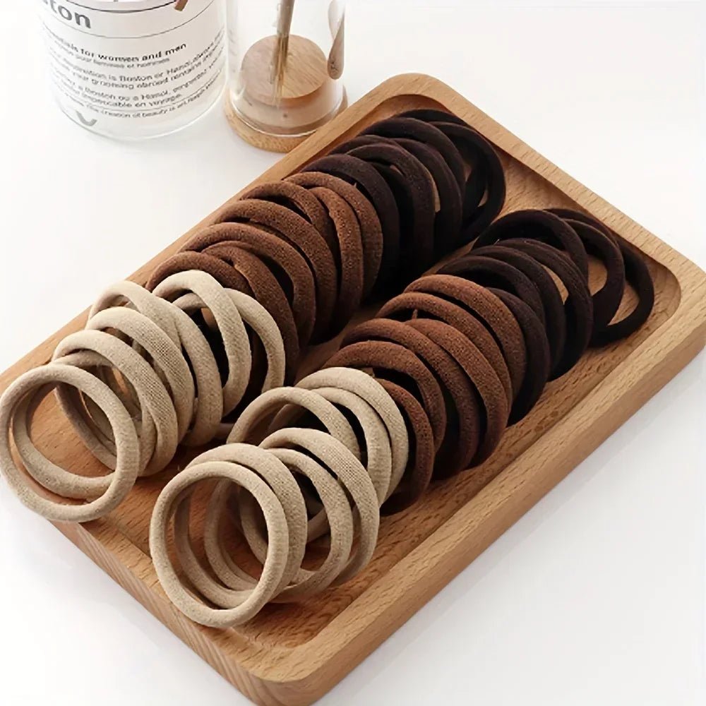 100 Bandes de Cheveux Souples pour Petites Filles - Accessoires - Zone shopping