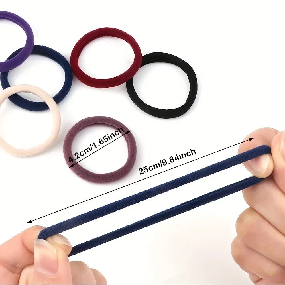 100 Bandes de Cheveux Souples pour Petites Filles - Accessoires - Zone shopping