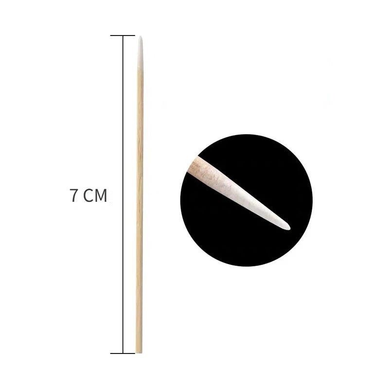 100 bâtons en bois pour manucure et nettoyage - Outils de beauté - Zone shopping