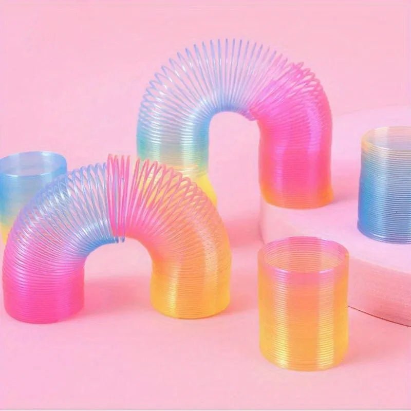 12/180 pièces Mini arc - en - ciel ressorts magiques jouets enfants fête d'anniversaire faveur cadeaux Souvenir maternelle invité Pinata remplissage - Zone shopping