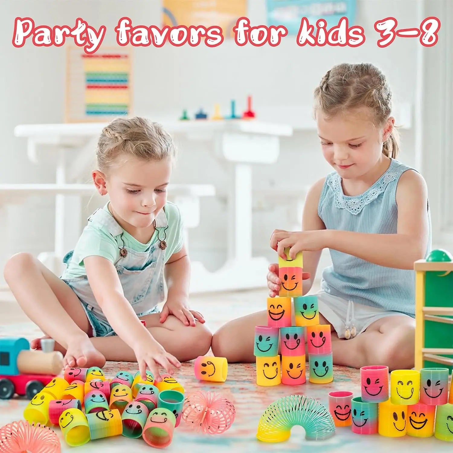 12/180 pièces Mini arc - en - ciel ressorts magiques jouets enfants fête d'anniversaire faveur cadeaux Souvenir maternelle invité Pinata remplissage - Zone shopping
