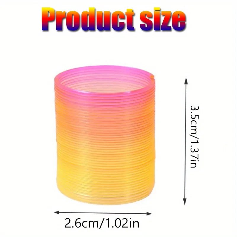 12/180 pièces Mini arc - en - ciel ressorts magiques jouets enfants fête d'anniversaire faveur cadeaux Souvenir maternelle invité Pinata remplissage - Zone shopping