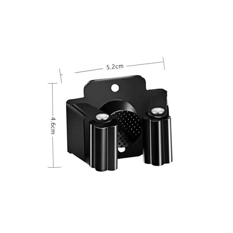 4/1 pièces mural vadrouille Clips support vadrouille organisateur support brosse balai cintre support étanche salle de bain organisateur étagère accessoire - Zone shopping