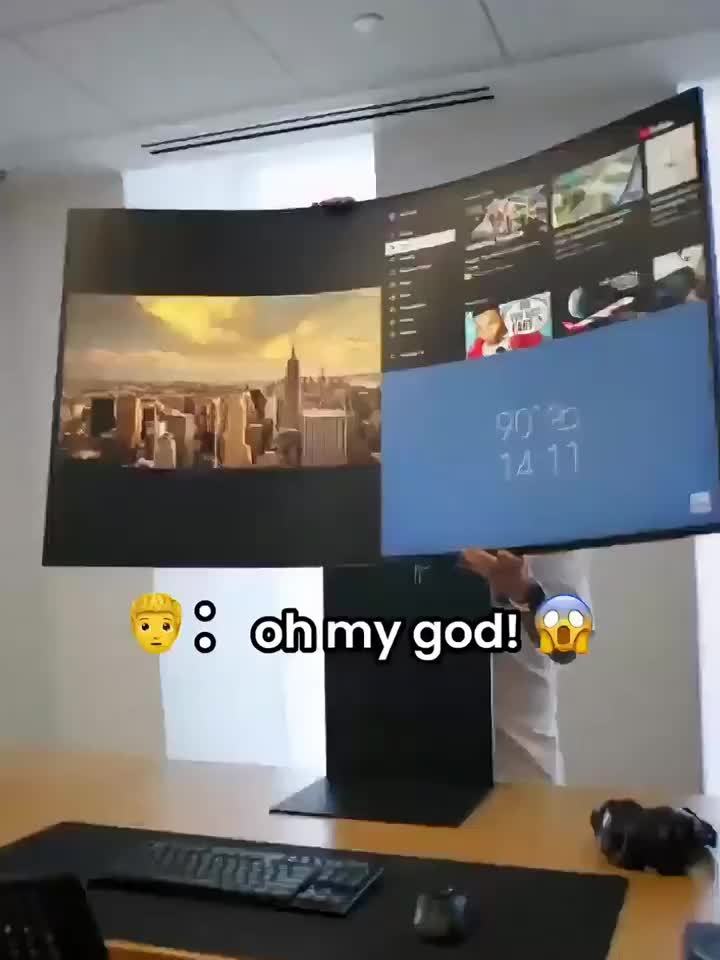 Gawfolk 34 Ultrawide Curved Gaming Monitor 165Hz