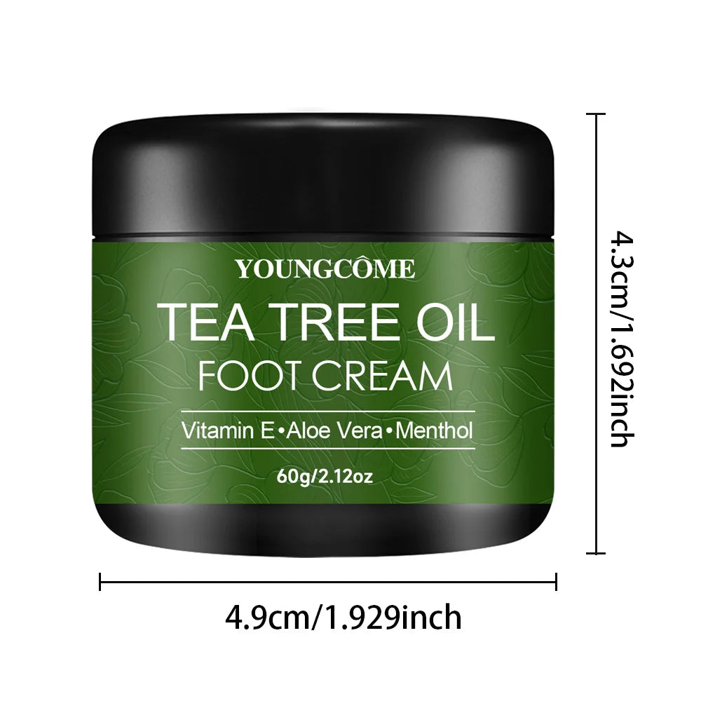 Crème Pieds Aloe & Arbre à Thé - Soin Nourrissant