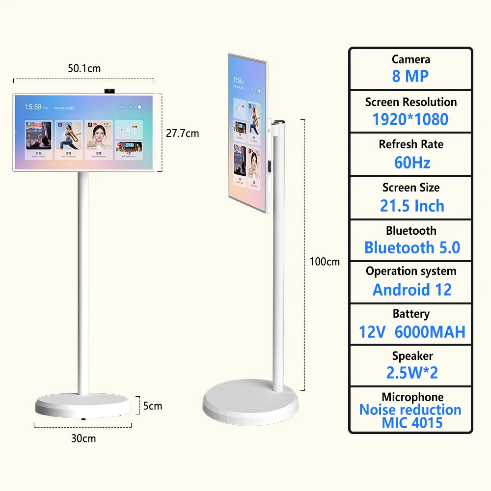 TV Tactile Portable 21,5 YUNMIAN