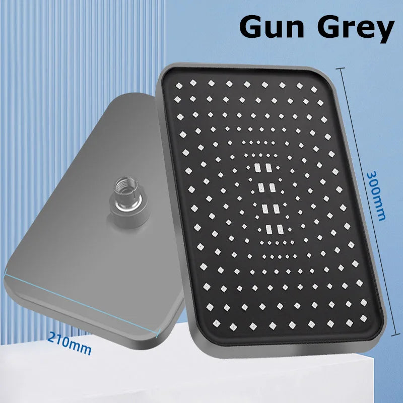 Douche Éco-Impact: Luxe Haute Pression 360° Silicone