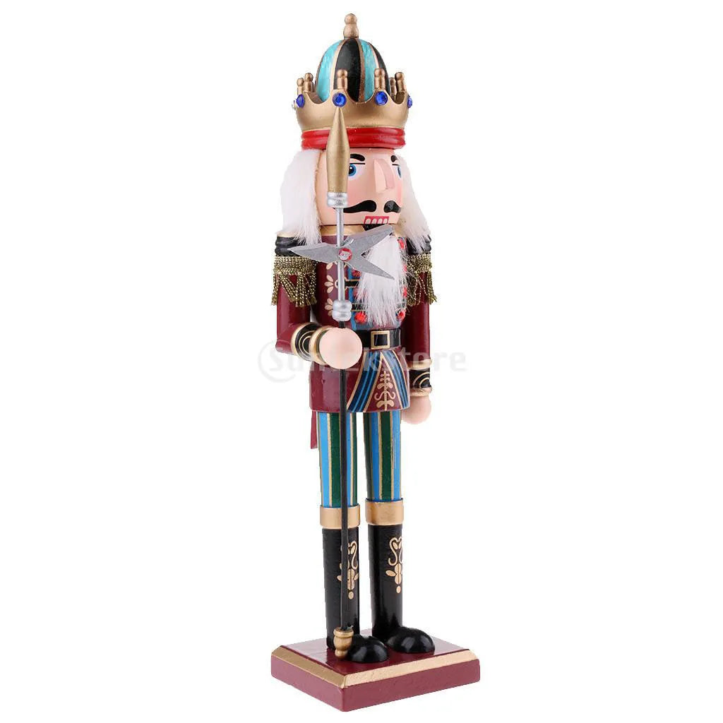 30cm Nutcracker Soldier: Wooden Christmas Ornament