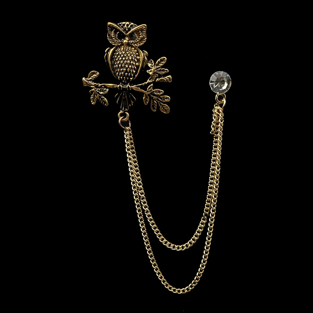 Broche Animalière Rétro pour Costume et Événements