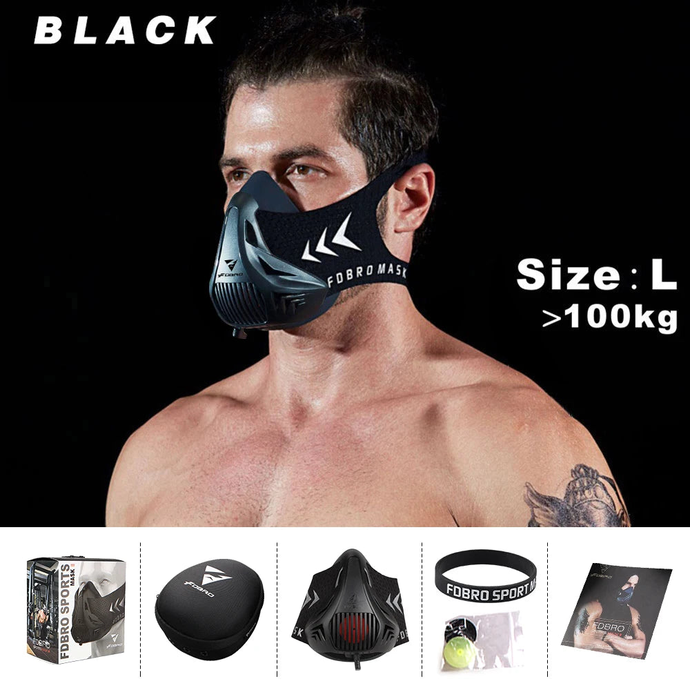 FDBRO Masque Endurance 3.0 - Boostez votre Cardio