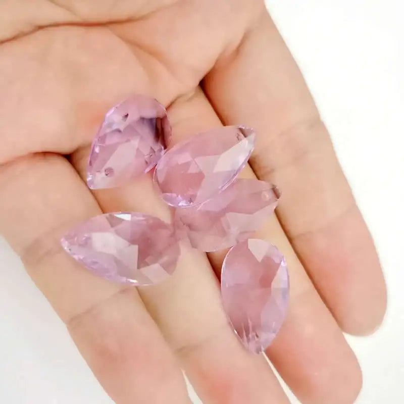 Gouttes de Verre à Facettes DIY