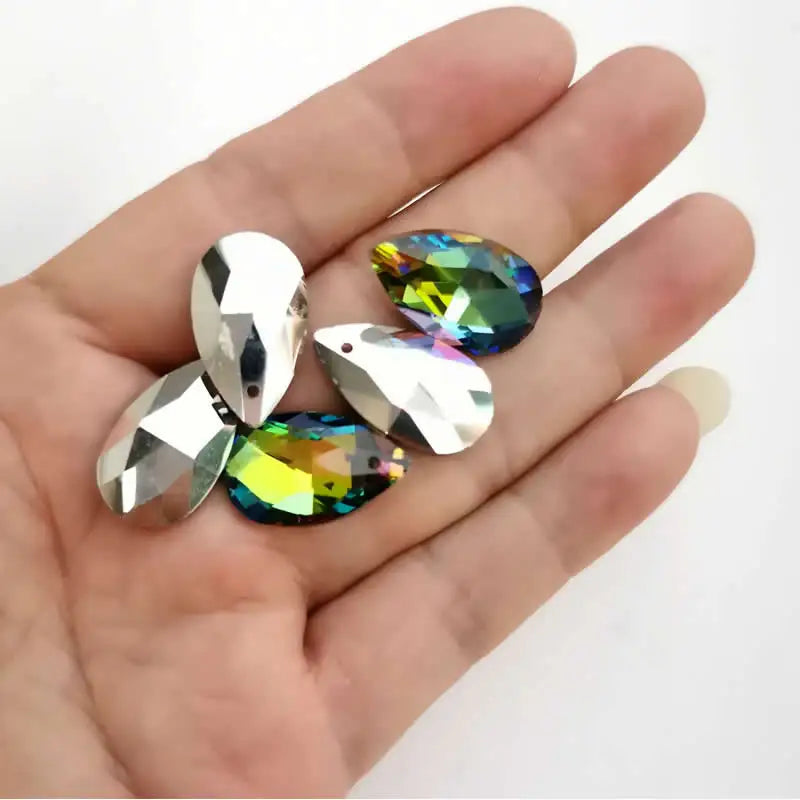 Gouttes de Verre à Facettes DIY