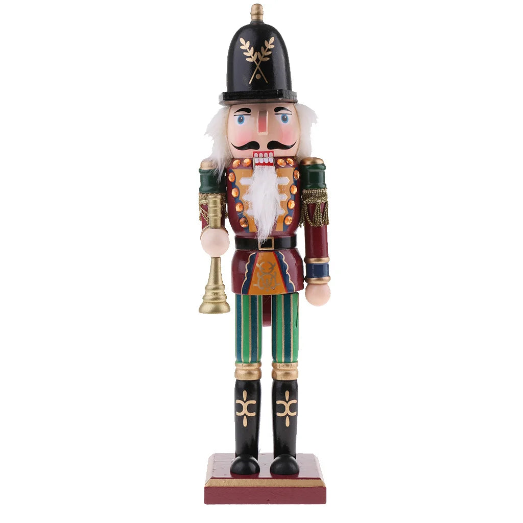 30cm Nutcracker Soldier: Wooden Christmas Ornament