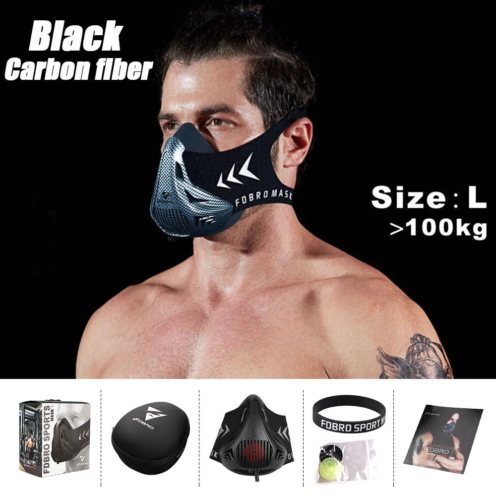 FDBRO Masque Endurance 3.0 - Boostez votre Cardio