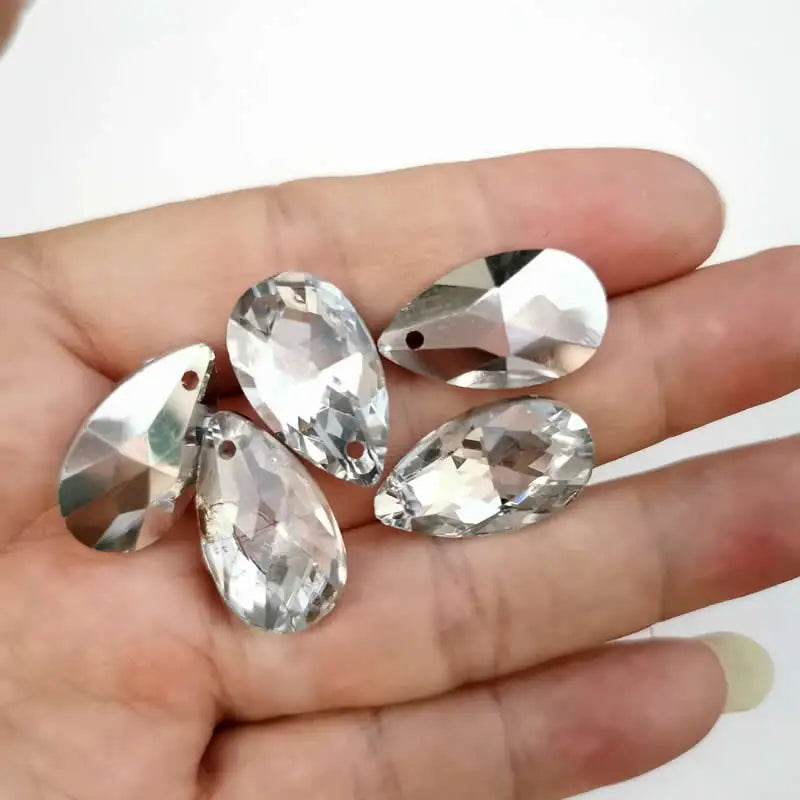 Gouttes de Verre à Facettes DIY