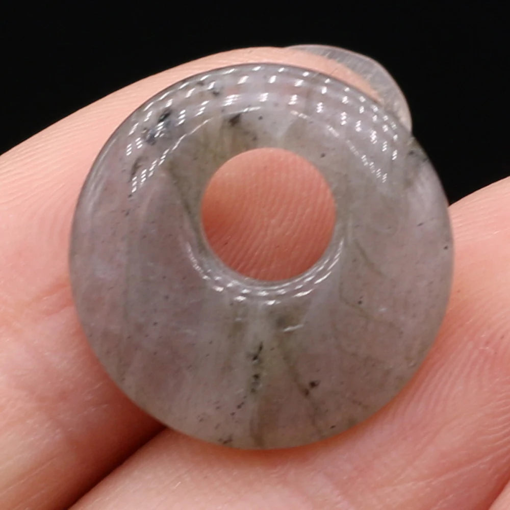 Bijoux Naturels: Pendentifs Ronds en Lapis Lazuli