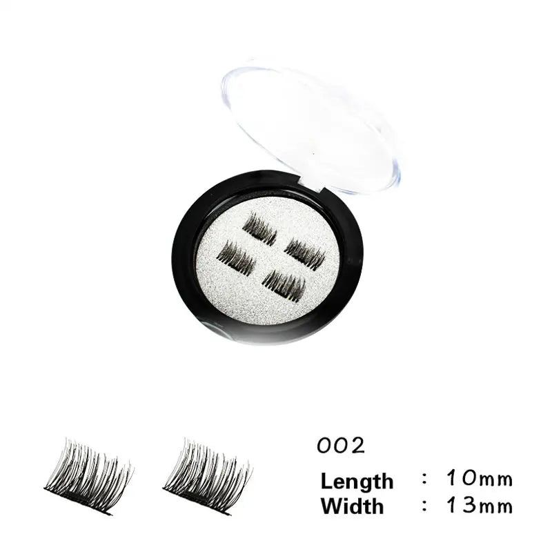 Cils Magnétiques 3D - Ensemble de 4 Aimants Naturels