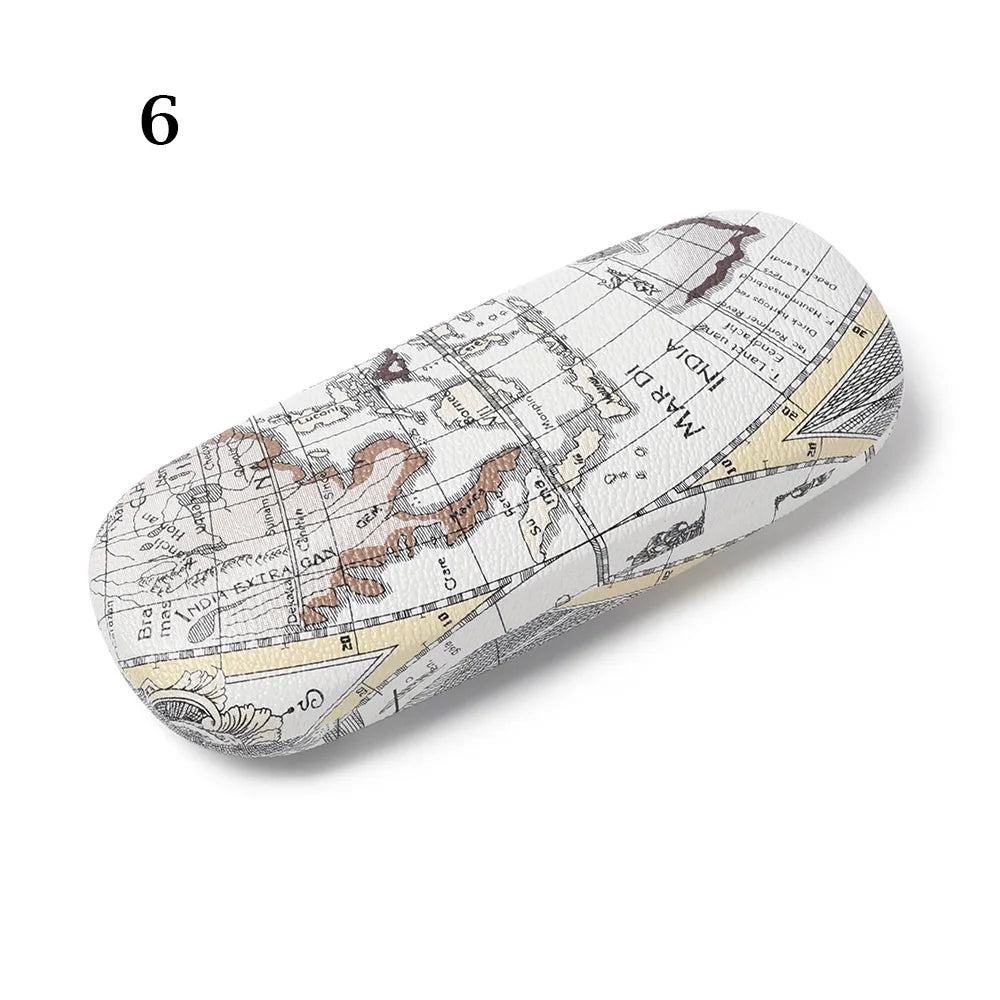 Chic Shimmer Eyewear Case - Stylish & Portable