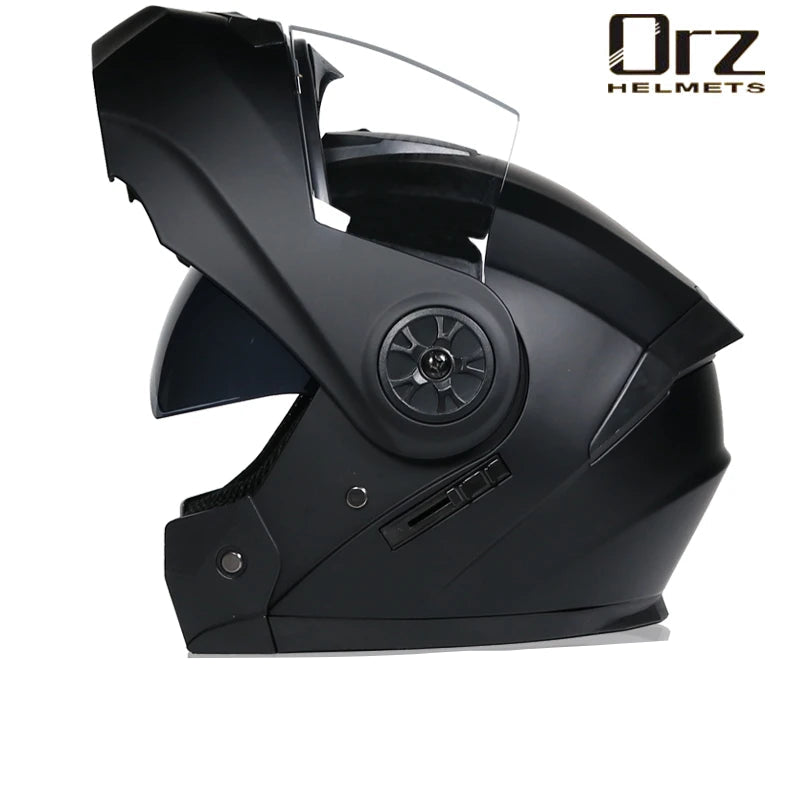 Orz Modular DOT Motorcycle Helmet with Dual Visor