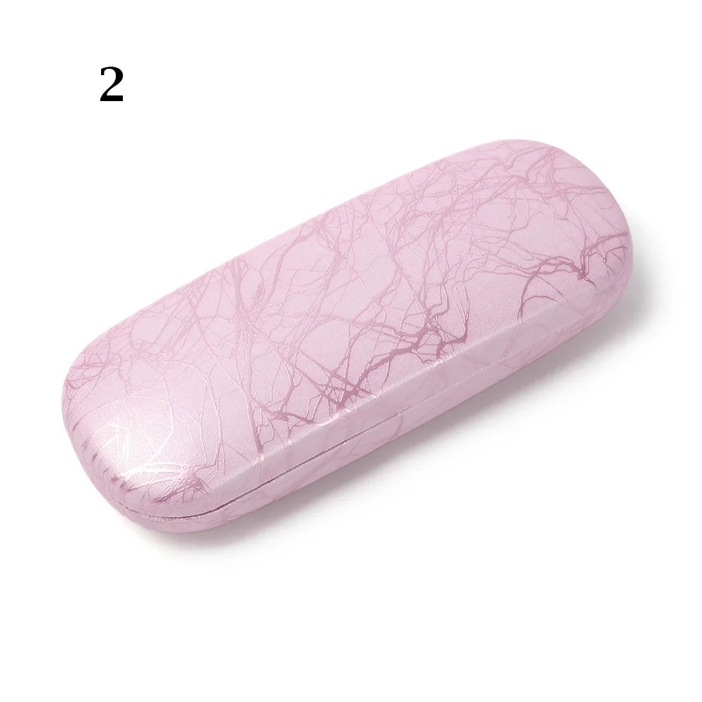 Chic Shimmer Eyewear Case - Stylish & Portable