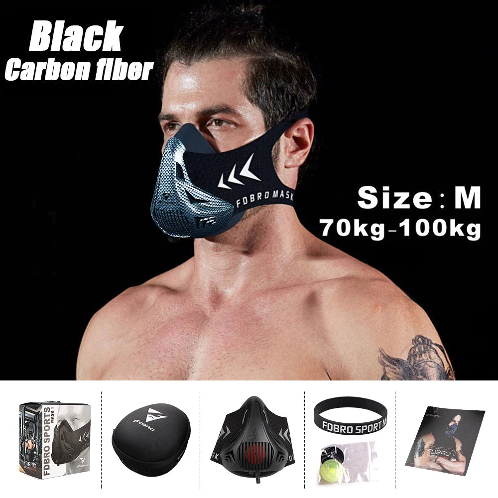 FDBRO Masque Endurance 3.0 - Boostez votre Cardio