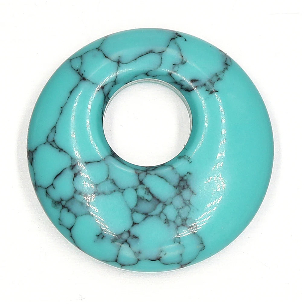 Bijoux Naturels: Pendentifs Ronds en Lapis Lazuli