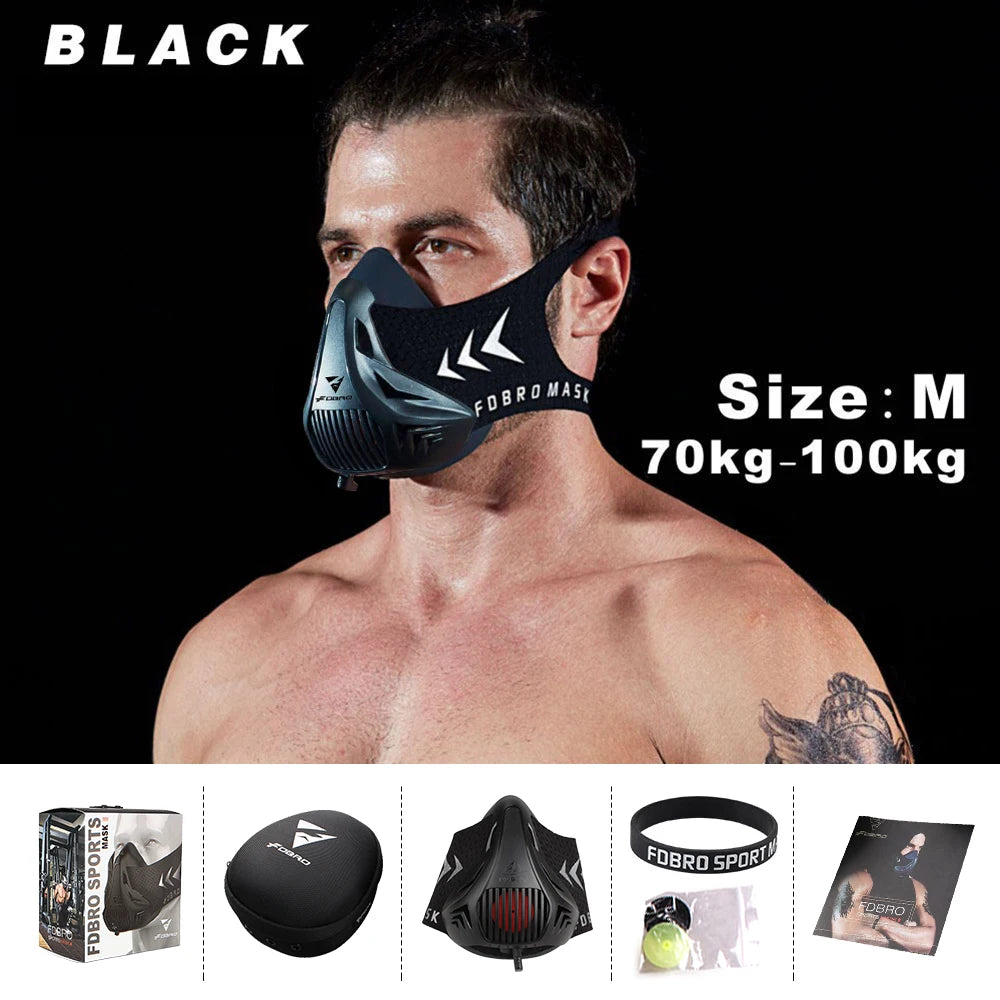 FDBRO Masque Endurance 3.0 - Boostez votre Cardio