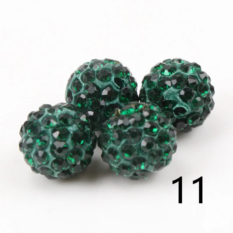 Perles Cristal 10mm - 33 Couleurs DIY