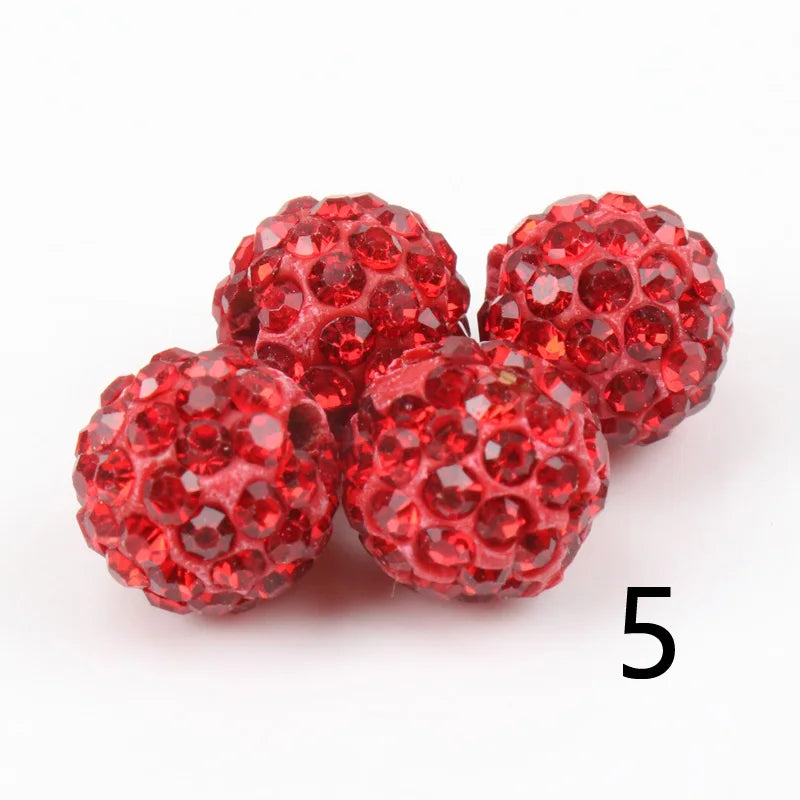 Perles Cristal 10mm - 33 Couleurs DIY