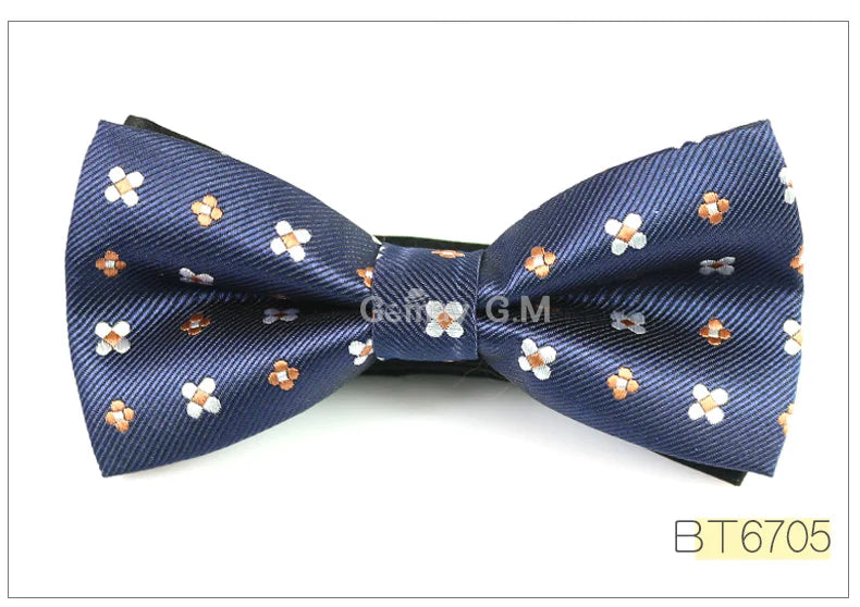 Floral Animal Bow Tie for Men - Stylish Casual Wear