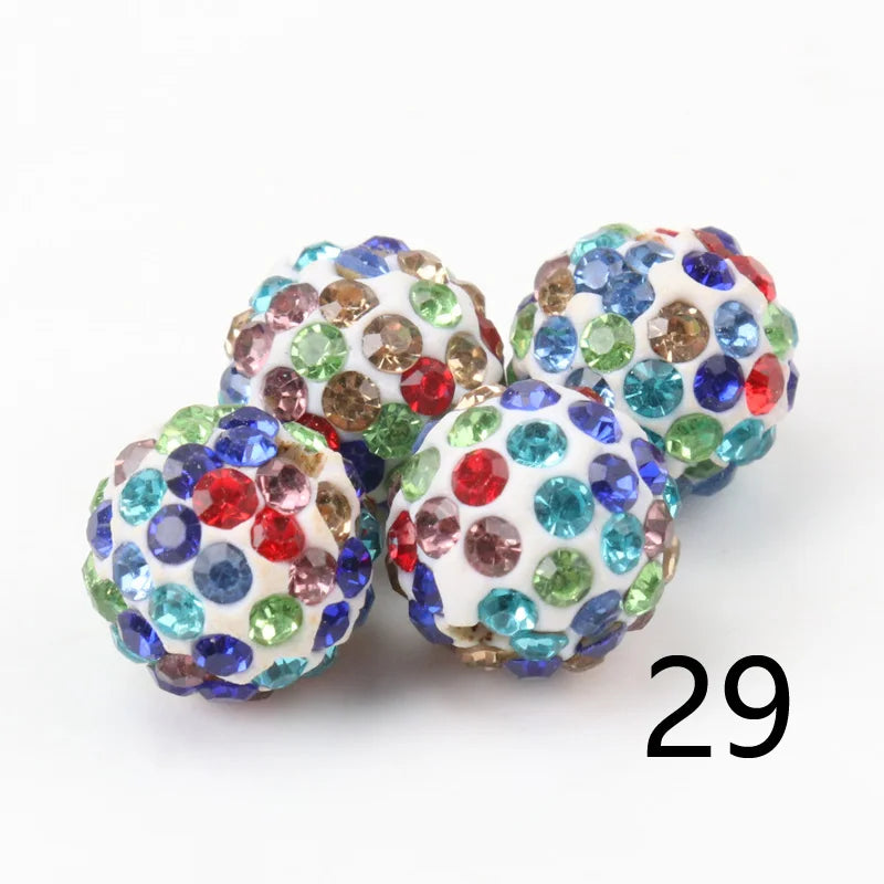 Perles Cristal 10mm - 33 Couleurs DIY