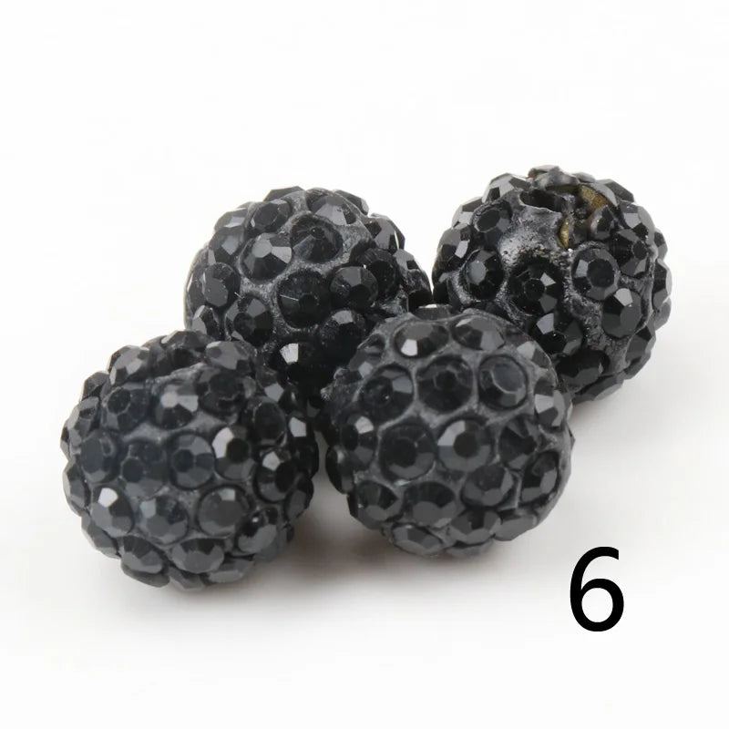 Perles Cristal 10mm - 33 Couleurs DIY