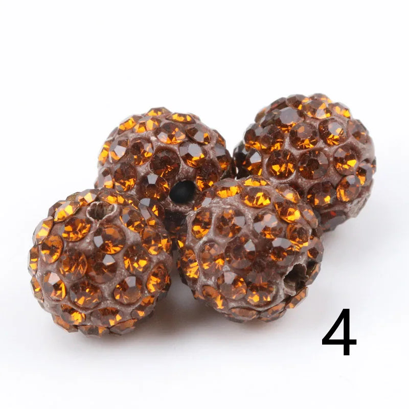 Perles Cristal 10mm - 33 Couleurs DIY