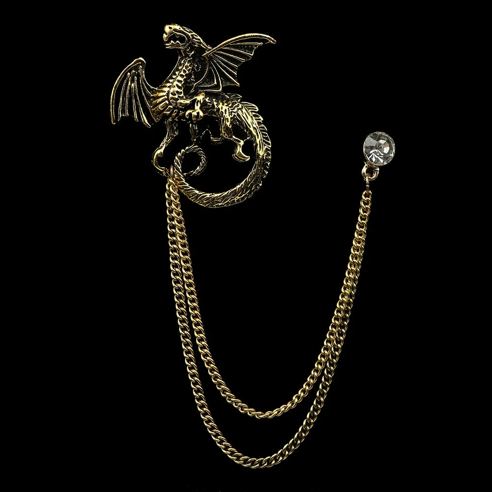 Broche Animalière Rétro pour Costume et Événements