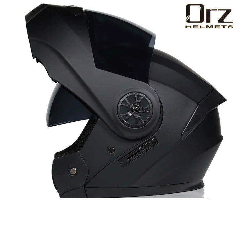 Orz Modular DOT Motorcycle Helmet with Dual Visor