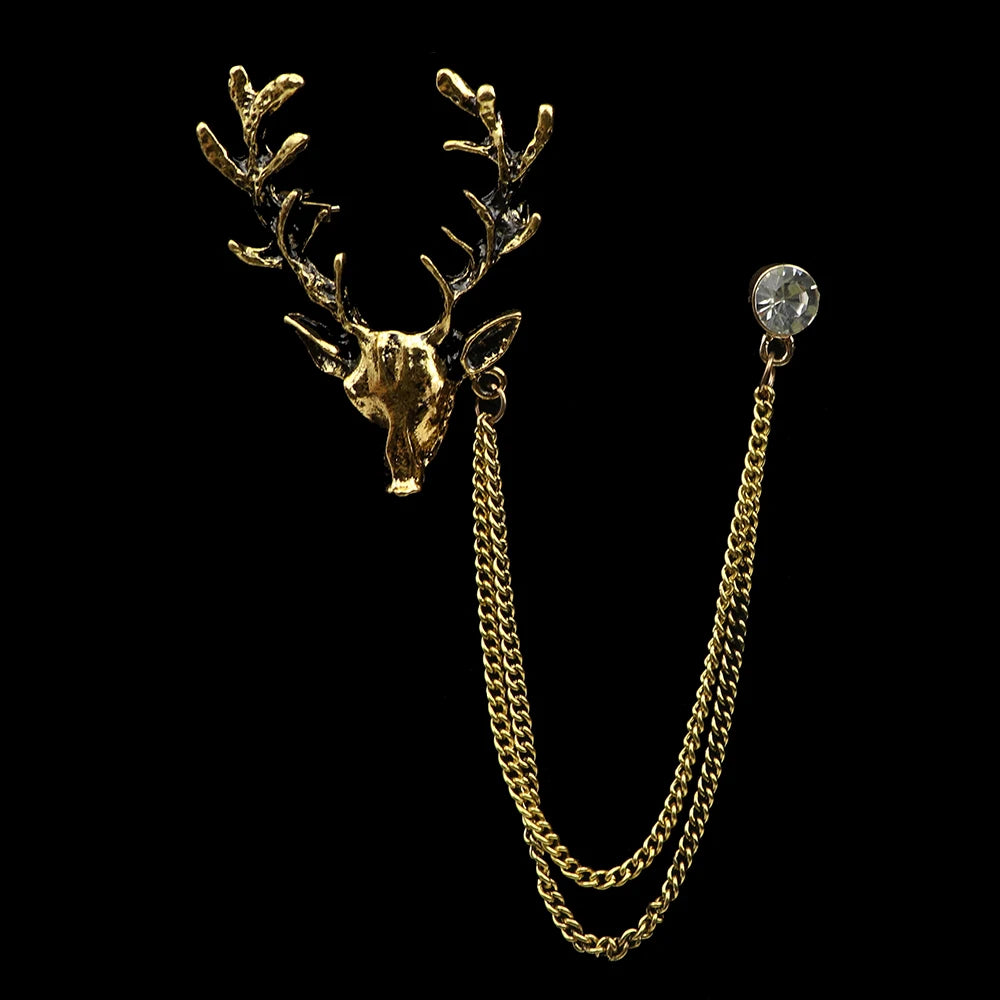 Broche Animalière Rétro pour Costume et Événements