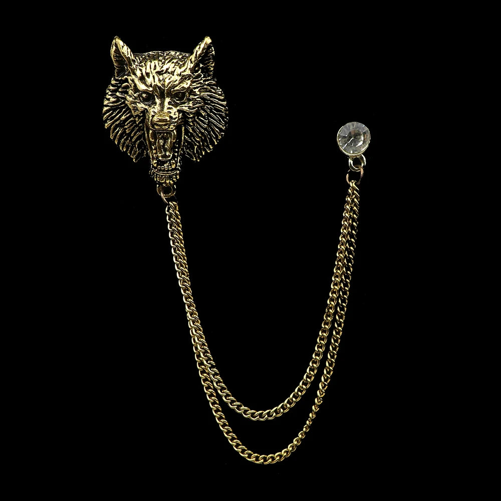 Broche Animalière Rétro pour Costume et Événements