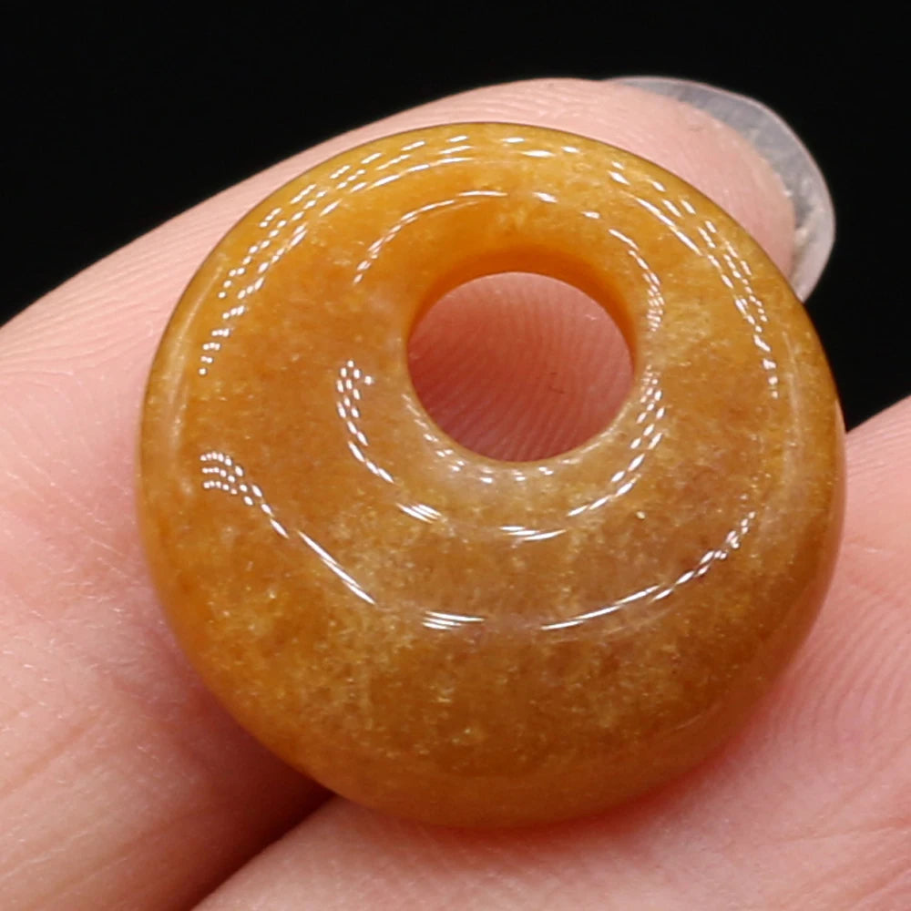 Bijoux Naturels: Pendentifs Ronds en Lapis Lazuli