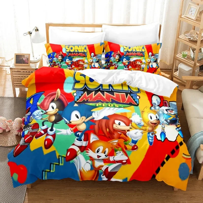 Draps Sonic 3D pour Enfants