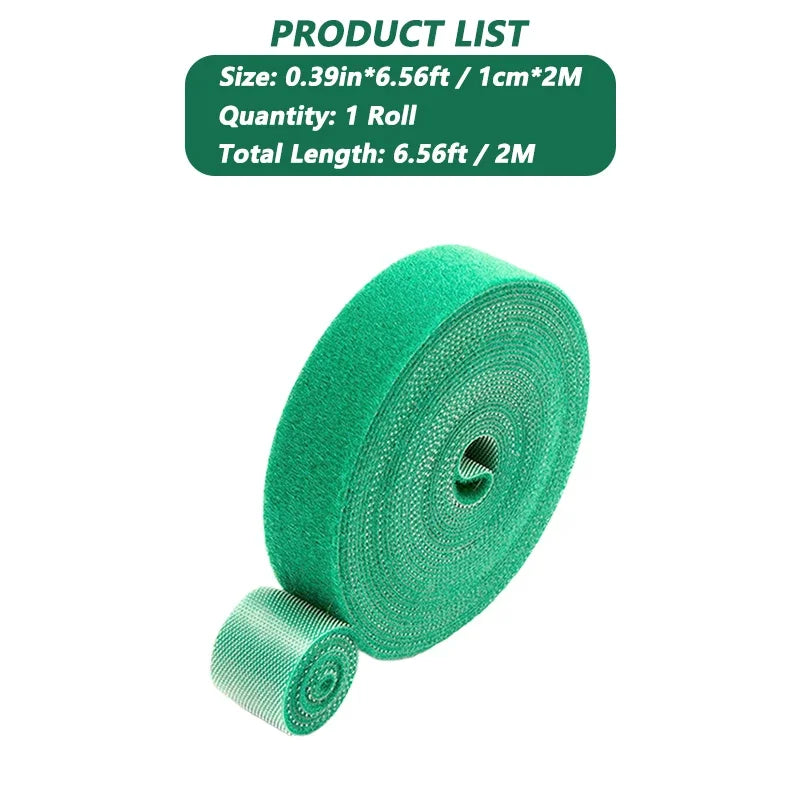 Nylon Plant Ties - Eco-Friendly Garden Support Straps