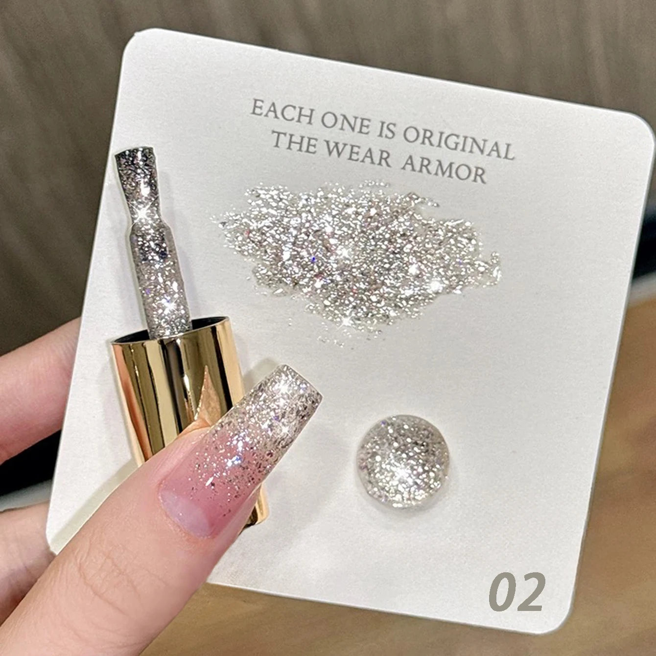 Vernis Gel Paillettes Mariage 12ml