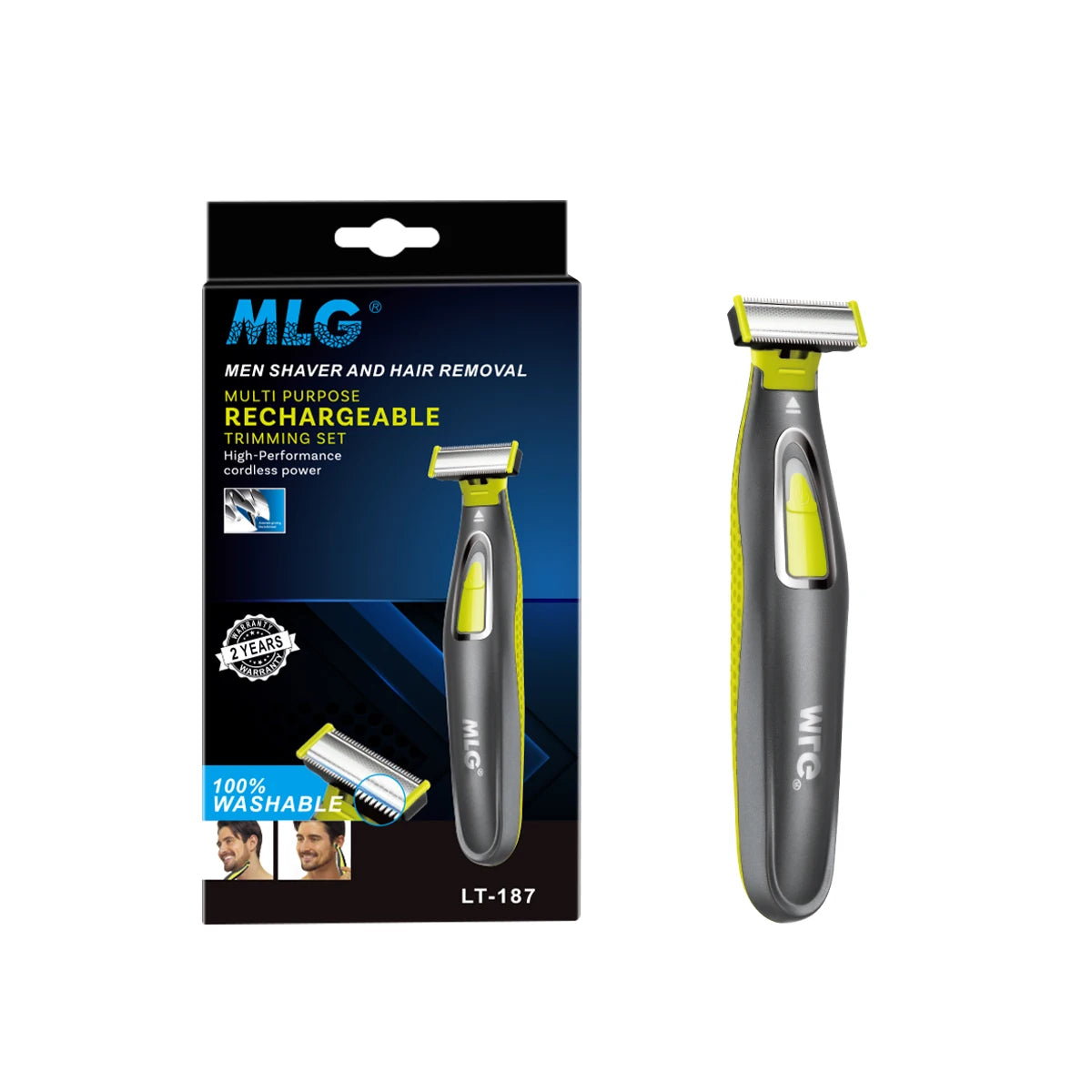 MLG All-in-One USB Rechargeable Grooming Razor