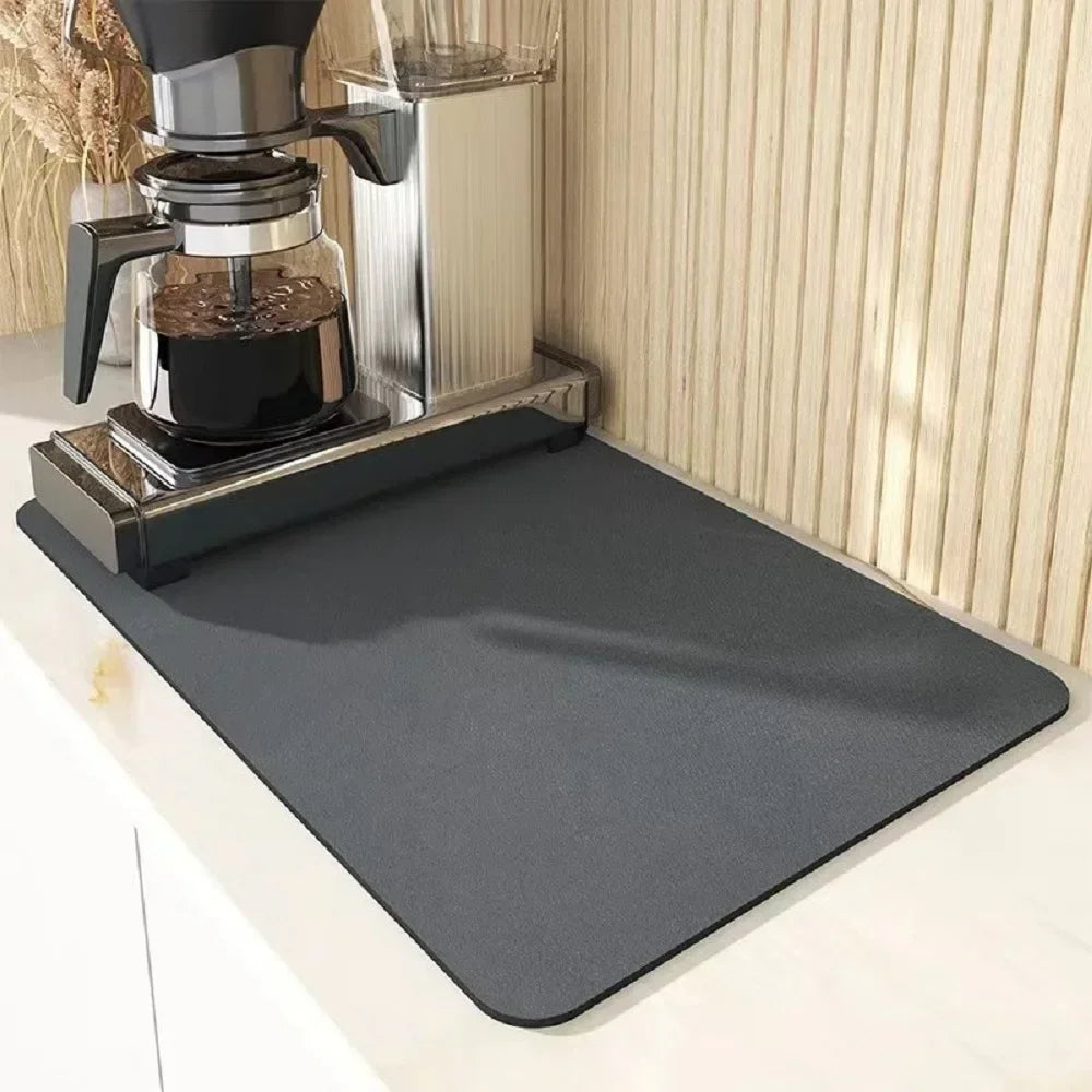 Eco-Dry Diatomaceous Coffee Mat & Kitchen Drain Pad