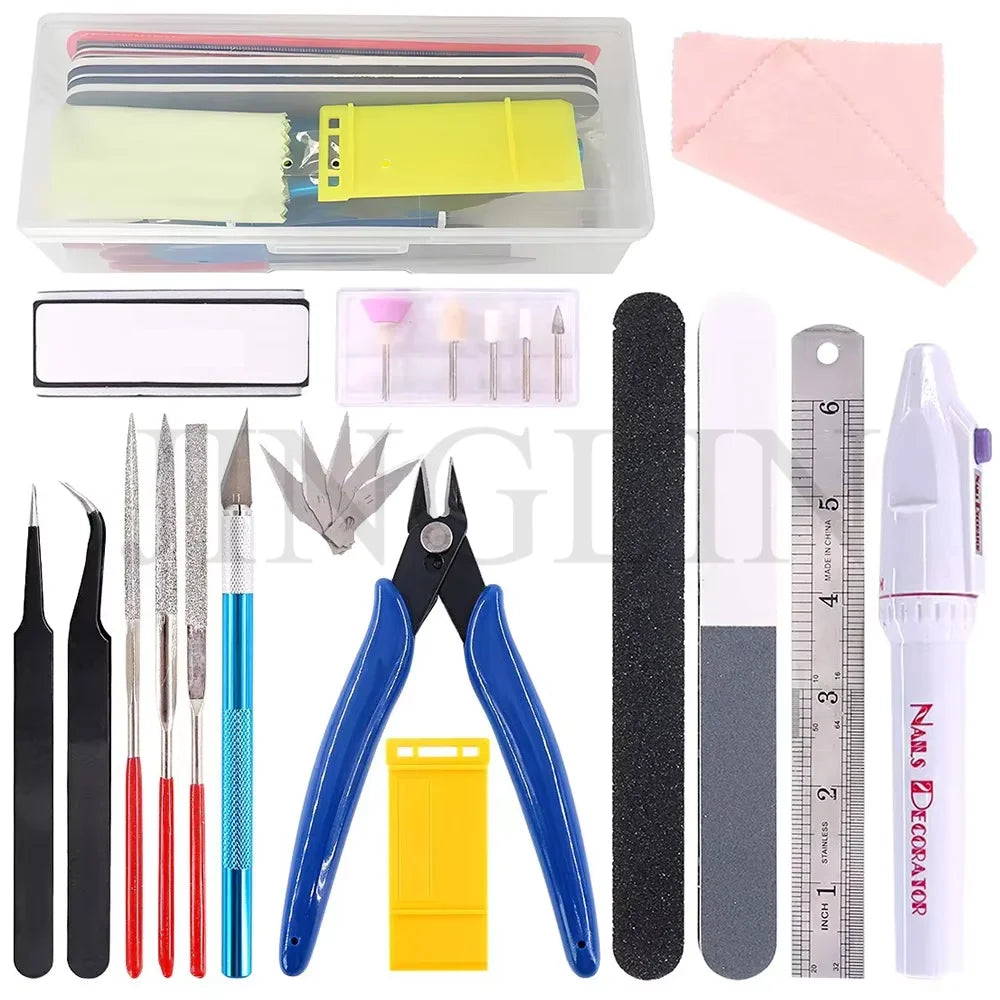 Kit d'Outils 3D : Ébavurage et Nettoyage Complet