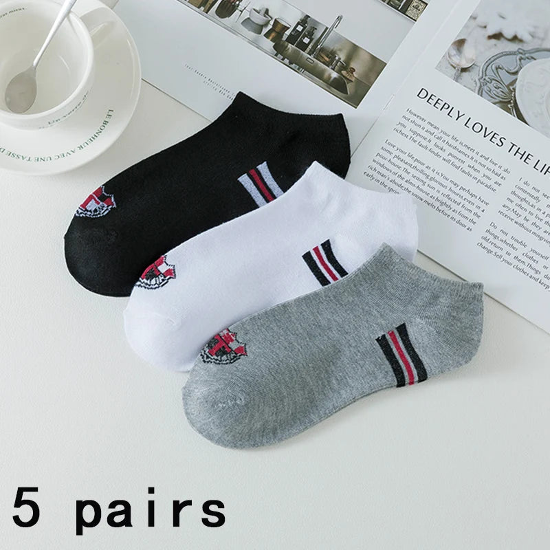 Chaussettes Bateau Invisibles 5 Paires